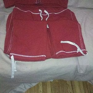 Zip up hoodie and sweat pants